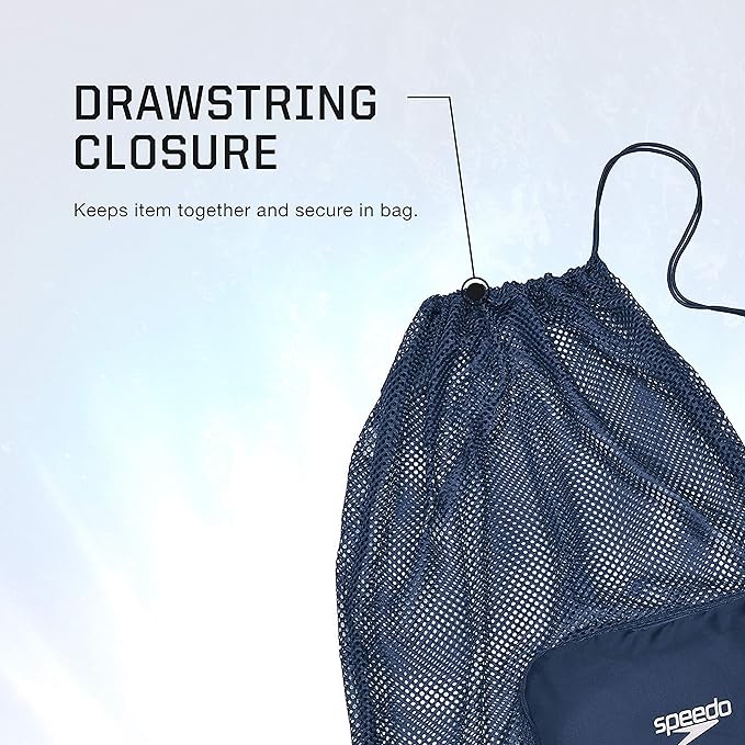Speedo Drawstring Ventilator Mesh Equipment Bag