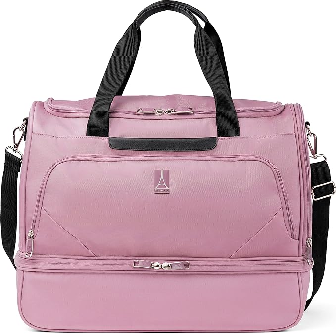 Travelpro Maxlite 5 Carry on Weekender with Drop-Bottom Compartment, Lightweight Overnight Travel Duffel Bag