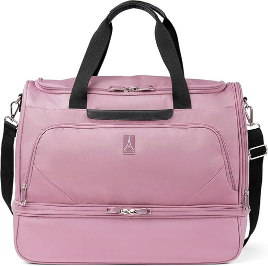 Travelpro Maxlite 5 Carry on Weekender with Drop-Bottom Compartment, Lightweight Overnight Travel Duffel Bag